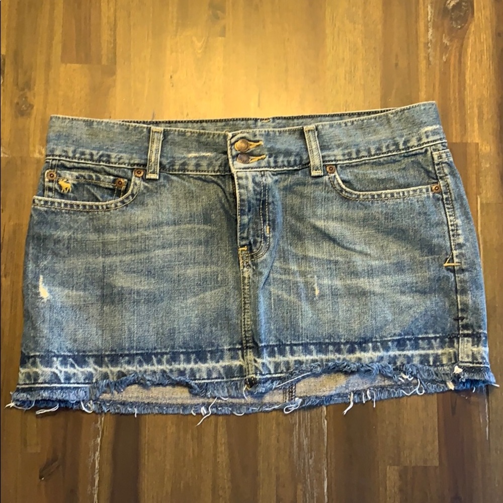 Abercrombie and Fitch Jean Skirt